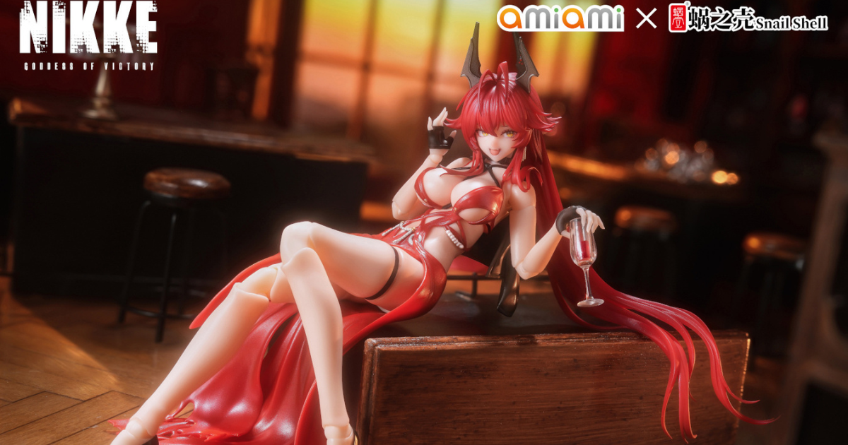 AmiAmi x Snail Shell Present "Goddess of Victory: NIKKE" Red Hood - Nonsense Red 1/12 Scale Action Figure, Featuring Her Killer Back View!