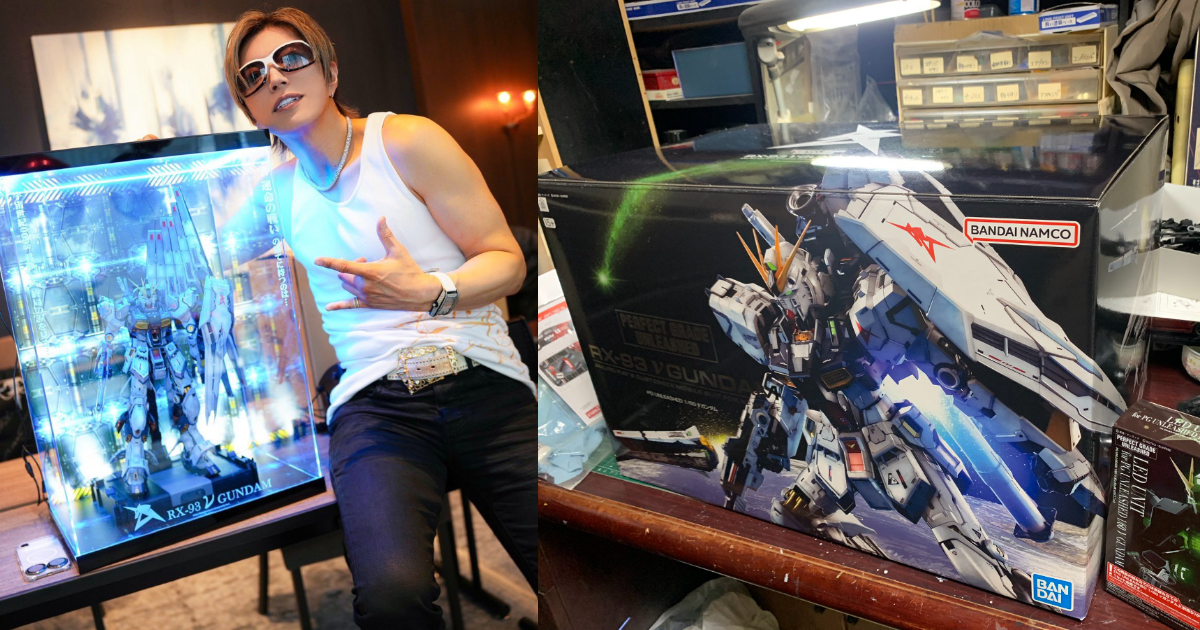 X User Shows Off "PGU ν Gundam" Commission, Turns Out It's For GACKT! Fans Go Wild: "That's Next Level!"