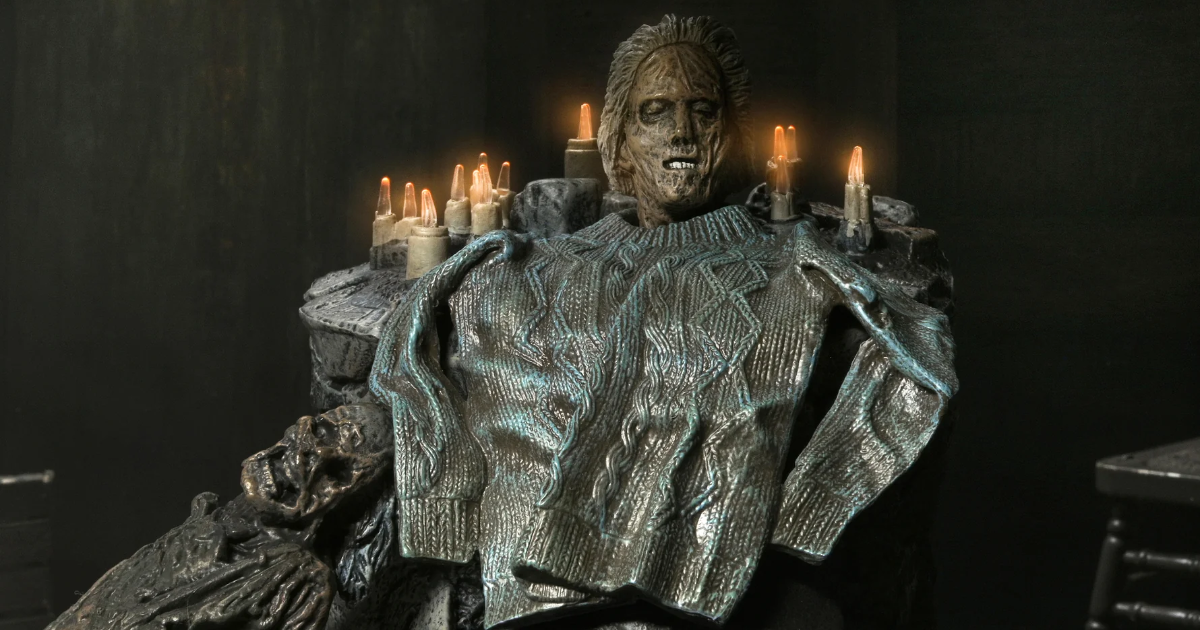 NECA Unveils "Pamela Shrine Diorama" from Friday the 13th: The Game, Featuring LED Flickering Candles!
