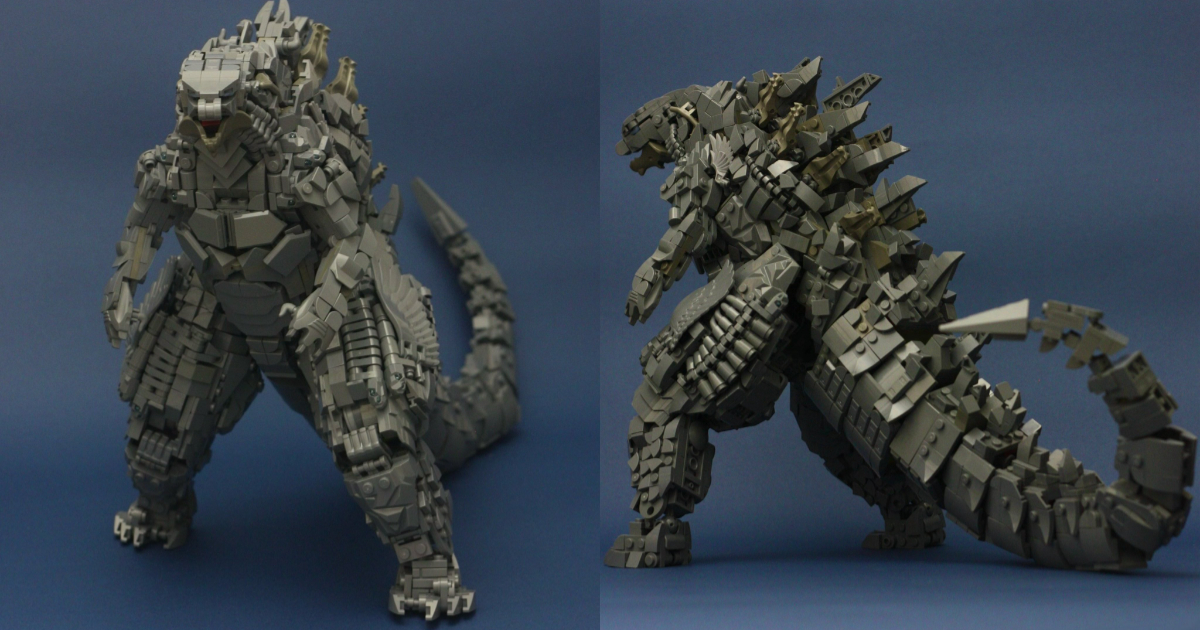 LEGO Builder Unleashes Epic Articulated Legendary Godzilla MOC