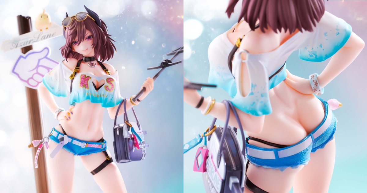 MIMEYOI Unveils Azur Lane Kirishima: Bravely Summer 1/7 Scale Figure – Pre-Orders Open for the Blushing Battleship Girl!
