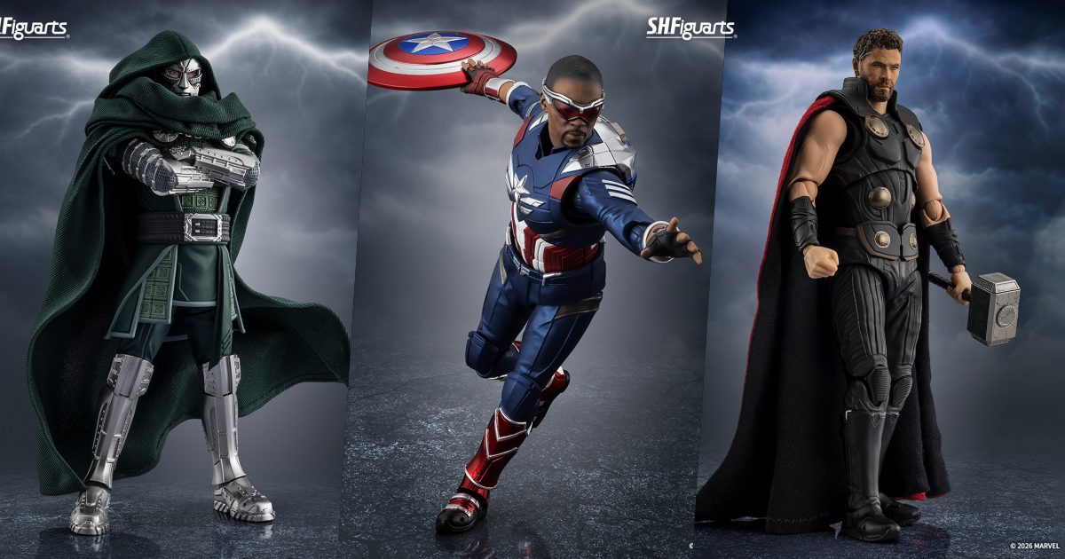 BREAKING NEWS! S.H.Figuarts Unveils New "Avengers: Doomsday" Figures!