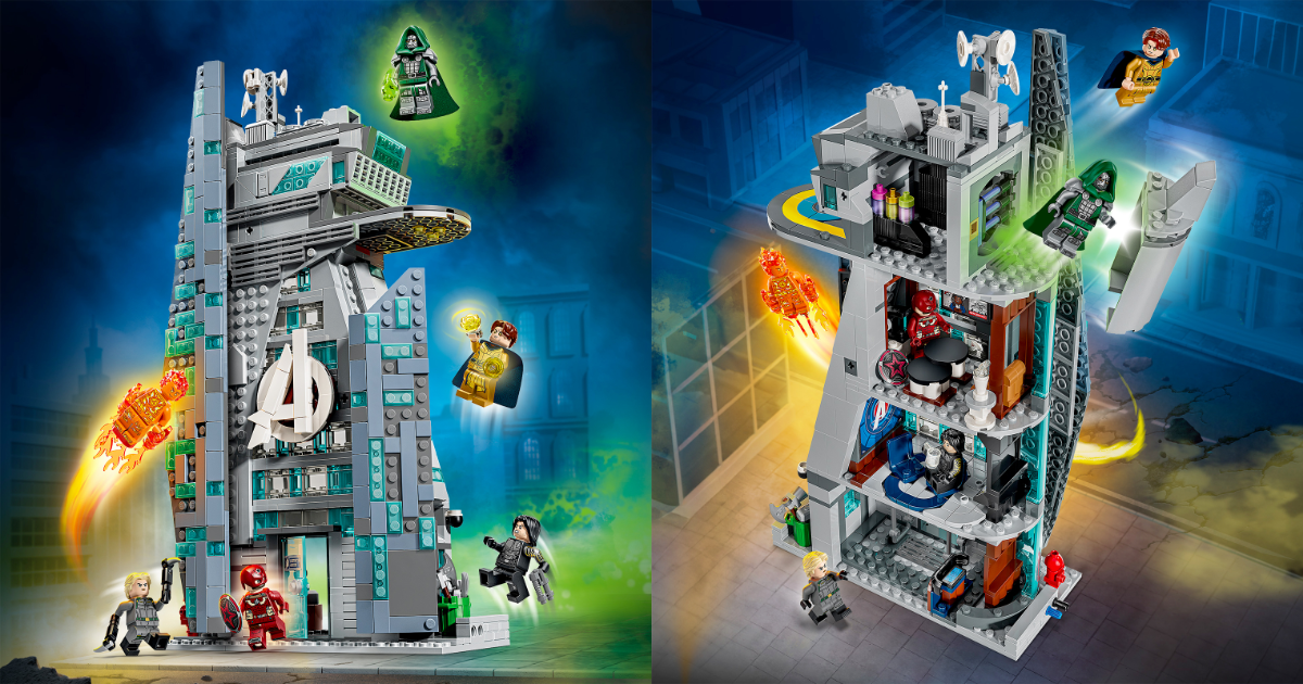 LEGO Marvel 76352 "Avengers: Doomsday New Avengers Tower" Revealed as Four-Story Hero HQ!