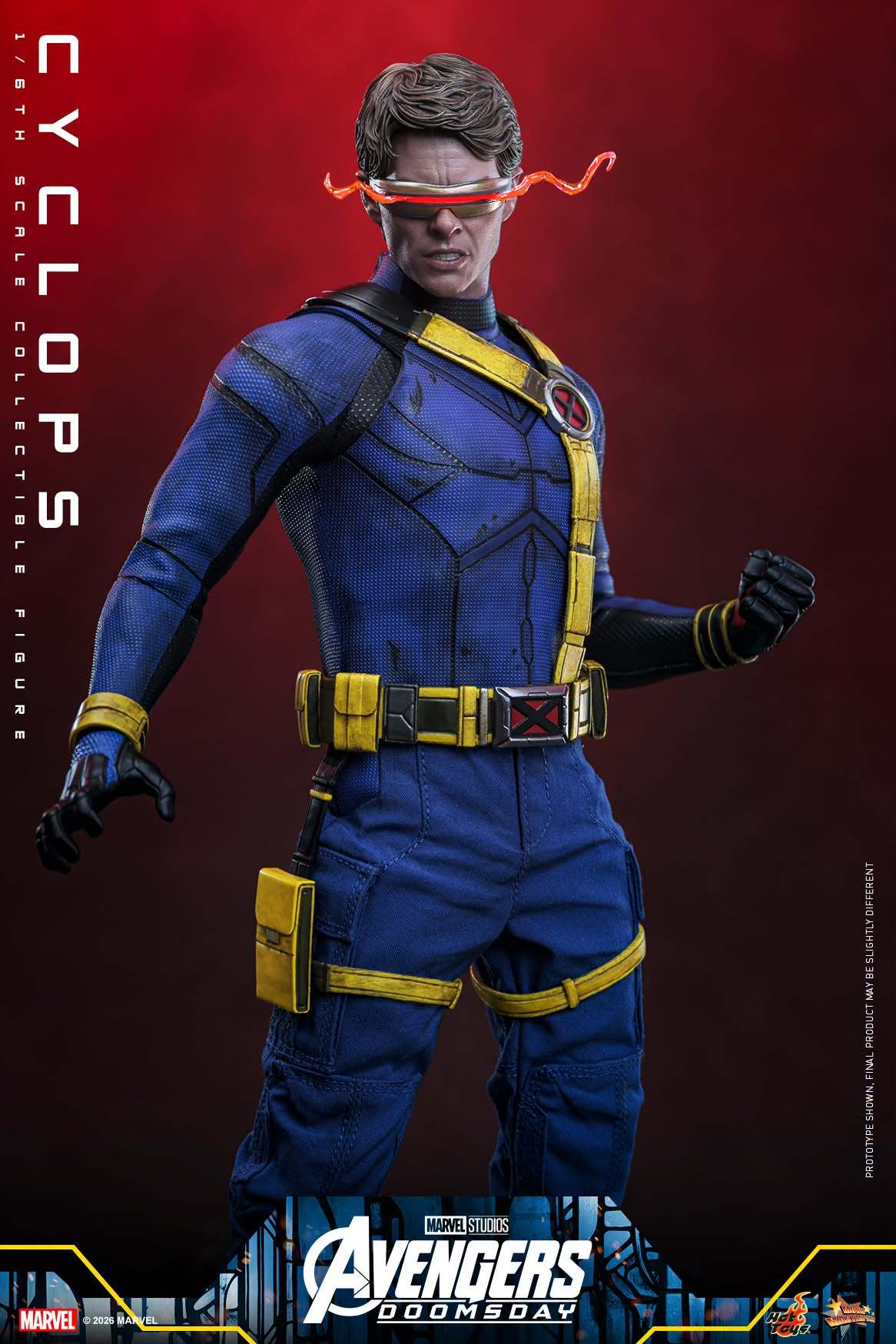 ホットトイズ『アベンジャーズ：ドゥームズデイ』サイクロップス 1/6