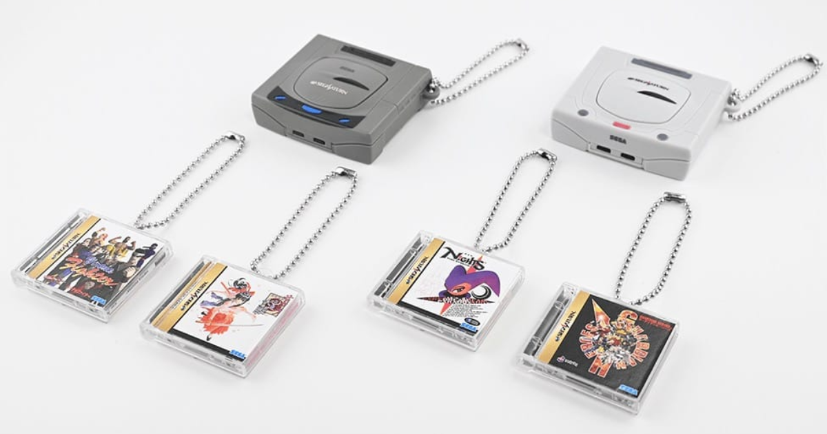 Bright Communication Unveils SEGA Saturn Miniature Collection Capsule Toys, Complete with Opening Disc Trays and Classic Games