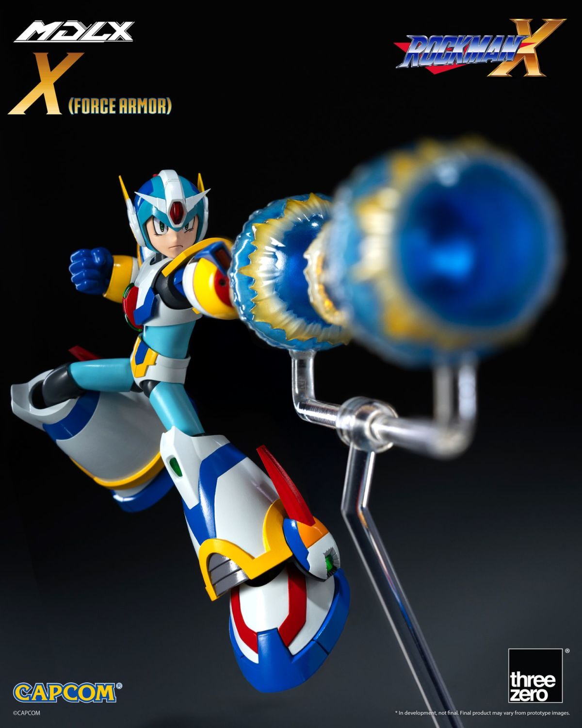 threezero MDLX『ロックマンX』エックス（フォースアーマー）彩色原型
