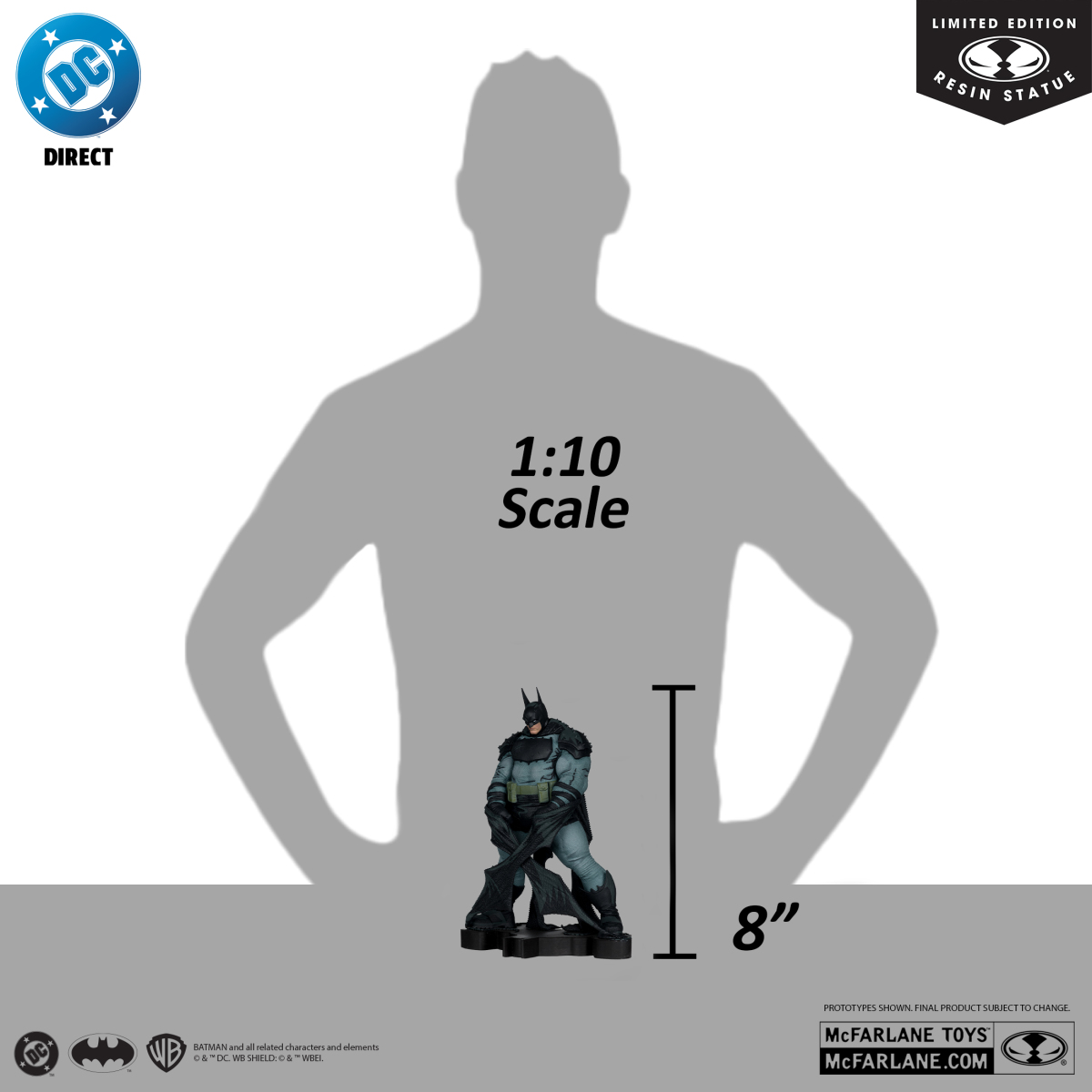 マクファーレントイズ DC Direct バットマン ブラック＆ホワイト
