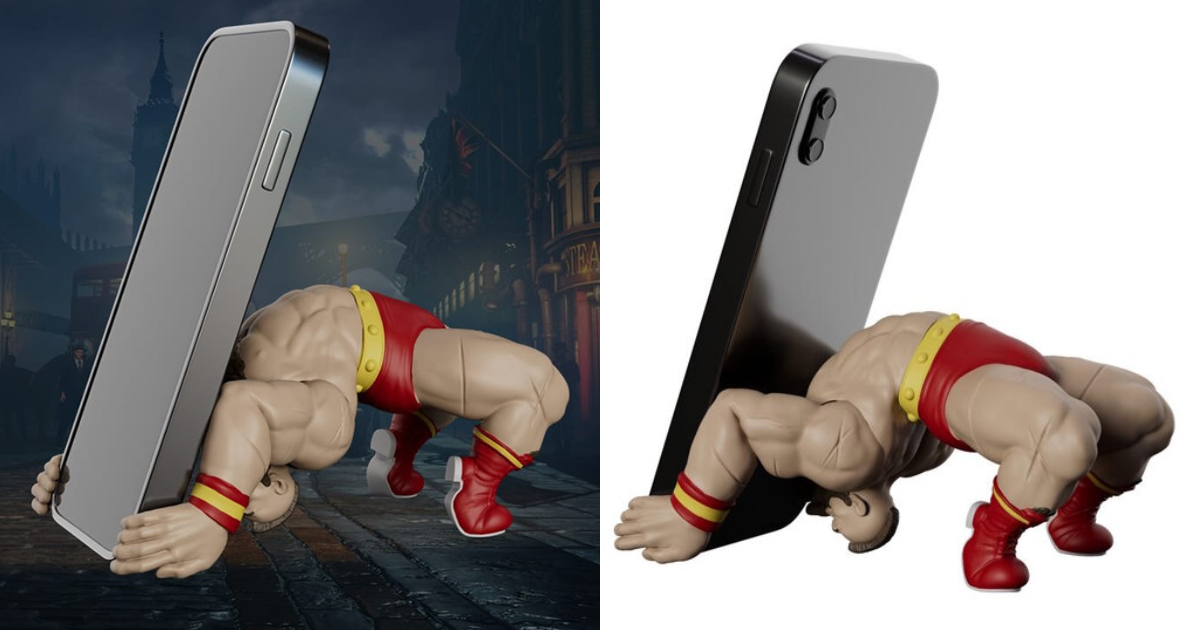 52TOYS x CAPCOM Unleashes "Street Fighter 6" Zangief Smartphone Holder: Can Your Phone Survive the German Suplex?