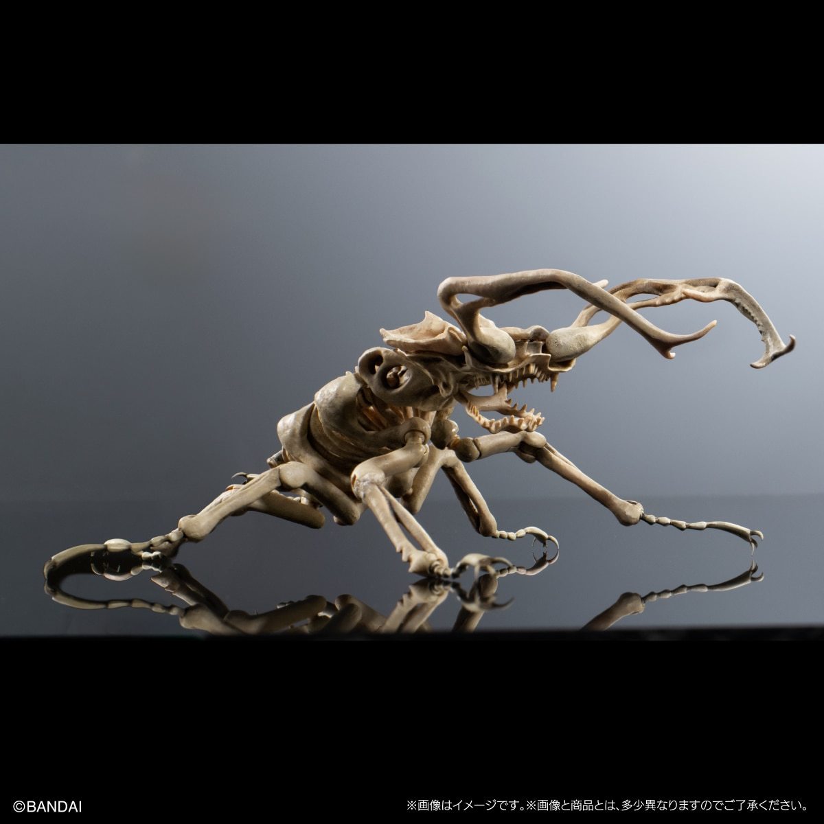 バンダイ「Art in Gashapon 昆虫骨格標本」もし昆虫に内骨格があったら