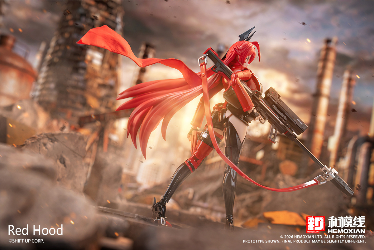 和模線 『勝利の女神：NIKKE』 レッドフード 1/12スケール 組立式