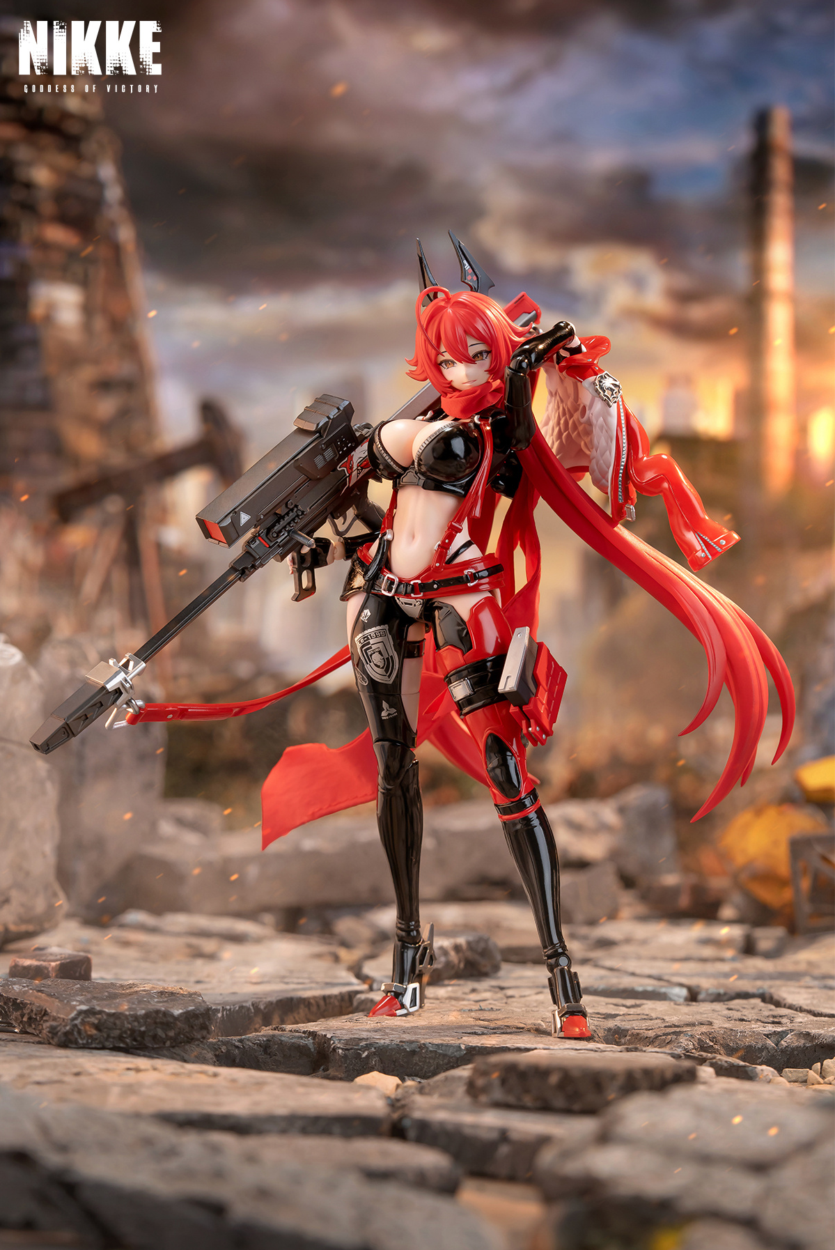 和模線 『勝利の女神：NIKKE』 レッドフード 1/12スケール 組立式