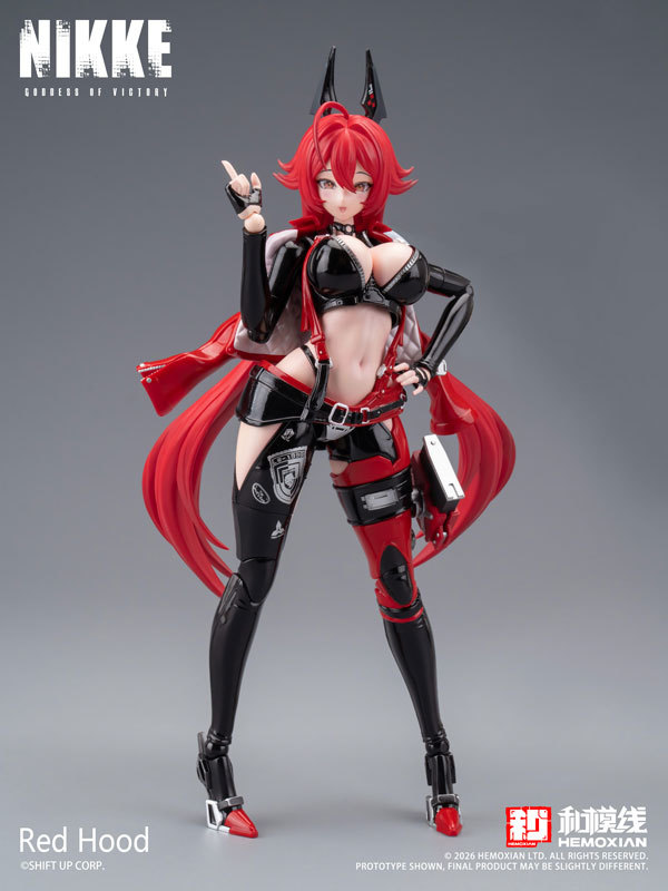 和模線 『勝利の女神：NIKKE』 レッドフード 1/12スケール 組立式
