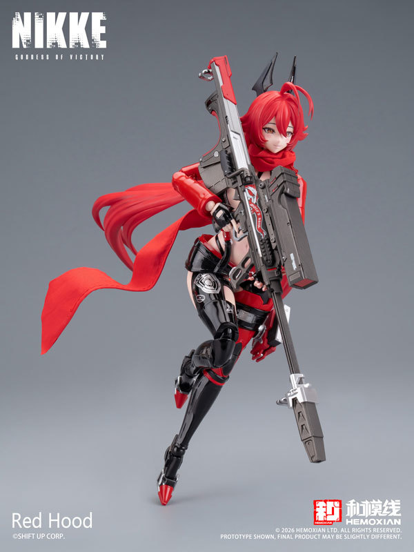 和模線 『勝利の女神：NIKKE』 レッドフード 1/12スケール 組立式