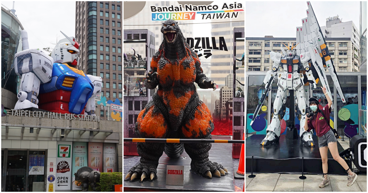 Bandai Namco Asia Journey Hits Taipei with Massive Gundam Statues, Event Exclusives, and More!