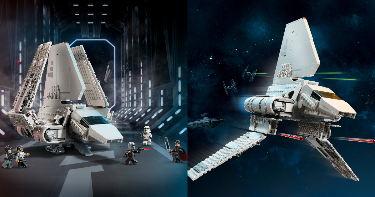LEGO Star Wars 75459 Imperial Lambda-Class Shuttle Features Moff Gideon with Darksaber, Dr. Pershing Minifigure Debut!