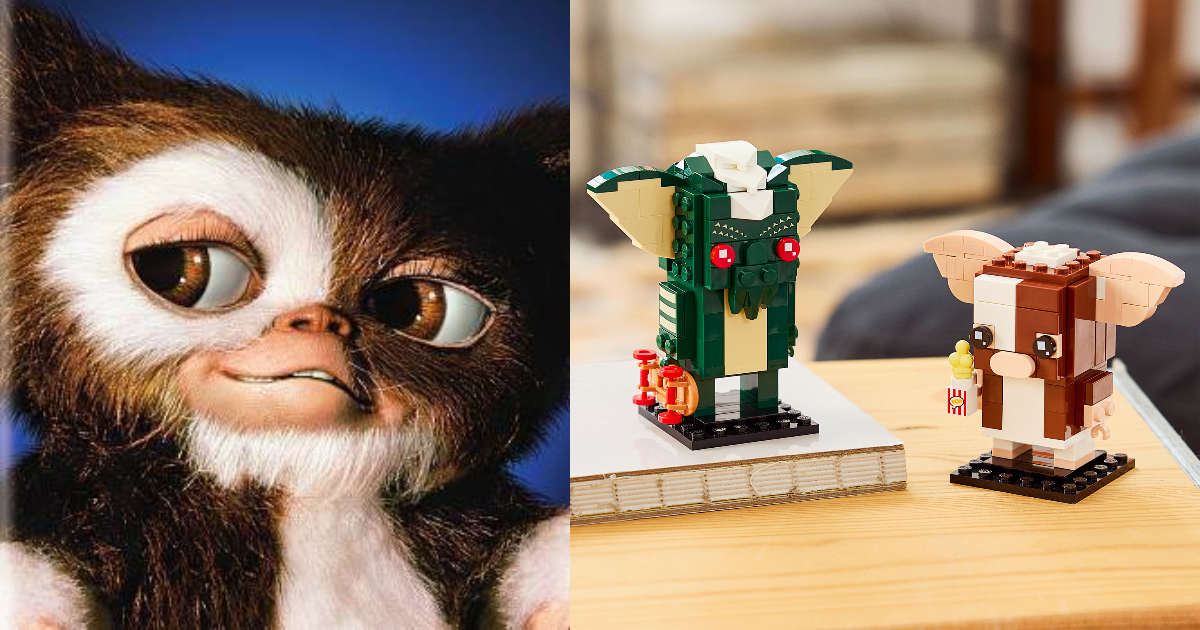 LEGO BrickHeadz 40919 "Gizmo and Stripe" Bring Classic "Gremlins" Horror-Comedy to Block Form!