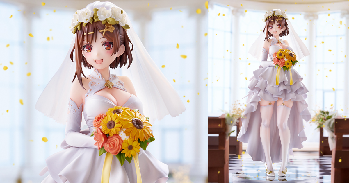Atelier Ryza 3: Reisalin Stout (Ryza) Dons a Dreamy Wedding Dress for New 1/7 Scale Figure from quesQ!