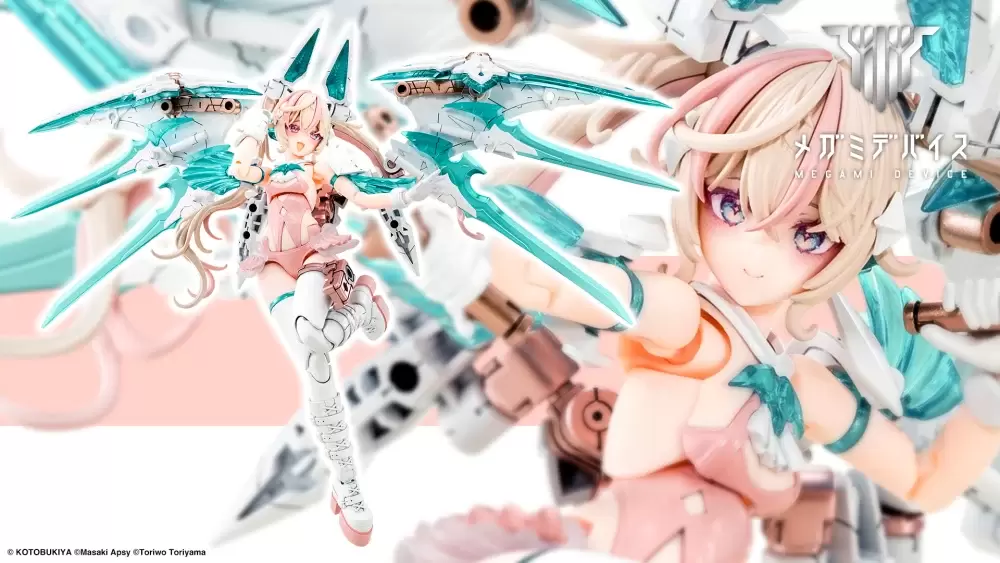 Megami Device "Desire Maiden Raider Sugar Glaze" Unveiled: A Sweet Confectionery-Inspired Variant!