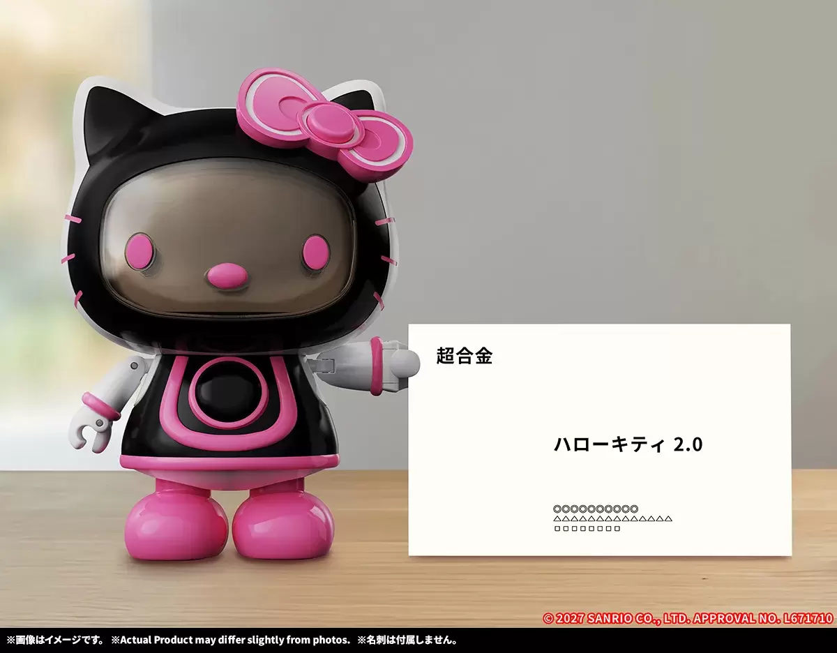 ライト＆サウンド、ミニゲーム機能搭載！「超合金 ハローキティ 2.0