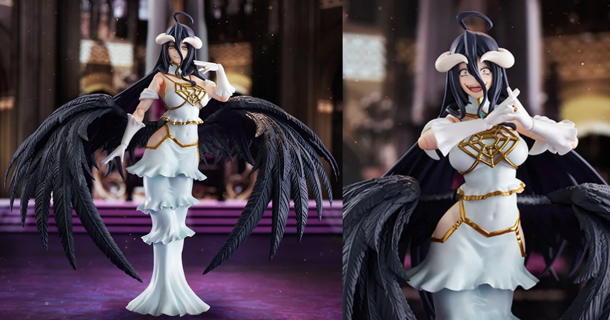 MAX FACTORY Unveils figma Albedo from OVERLORD The Movie: The Holy Kingdom Arc, Featuring Ecstatic and Joyful Faceplates!