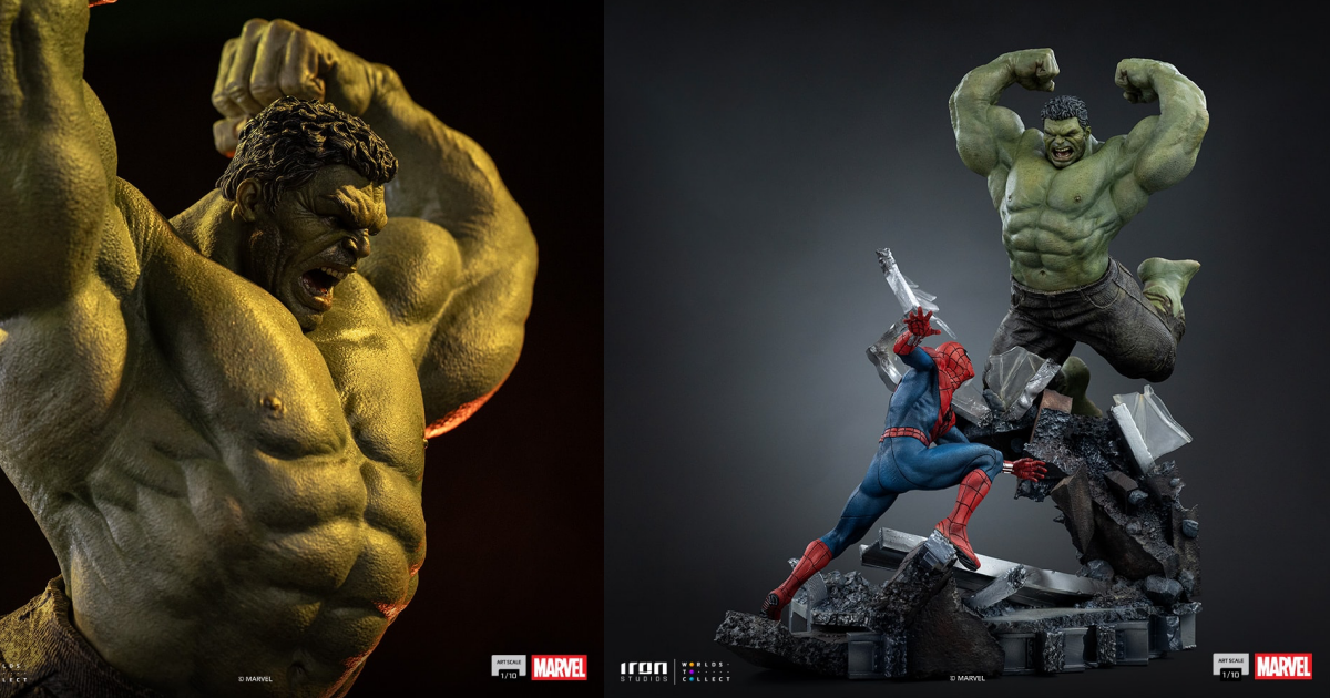 Iron Studios Unveils "Spider-Man vs. Hulk" 1/10 Scale Collectible Statue from "Spider-Man: Brand New Day," Recreating an Iconic Confrontation!