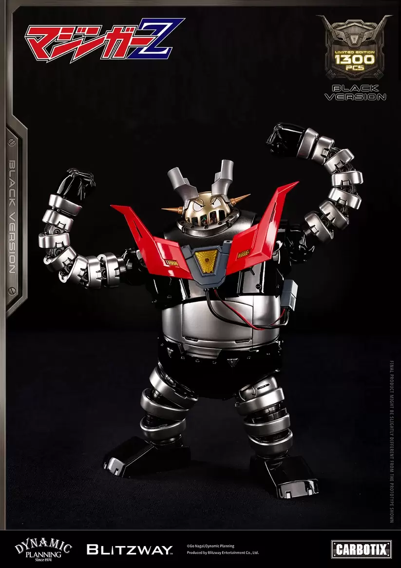 BLITZWAY CARBOTIXシリーズから『マジンガーZ』の「ボスボロット Black