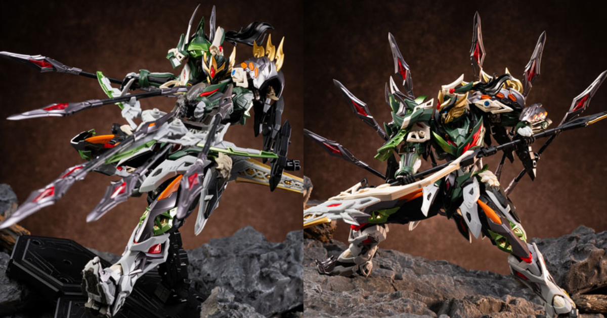 MOTOR NUCLEAR "Star Soul General Chronicle" MNP-XH17A Ma Chao Model Kit Blends Ancient Armor with Sci-Fi Mecha, Features Alloy Frame!