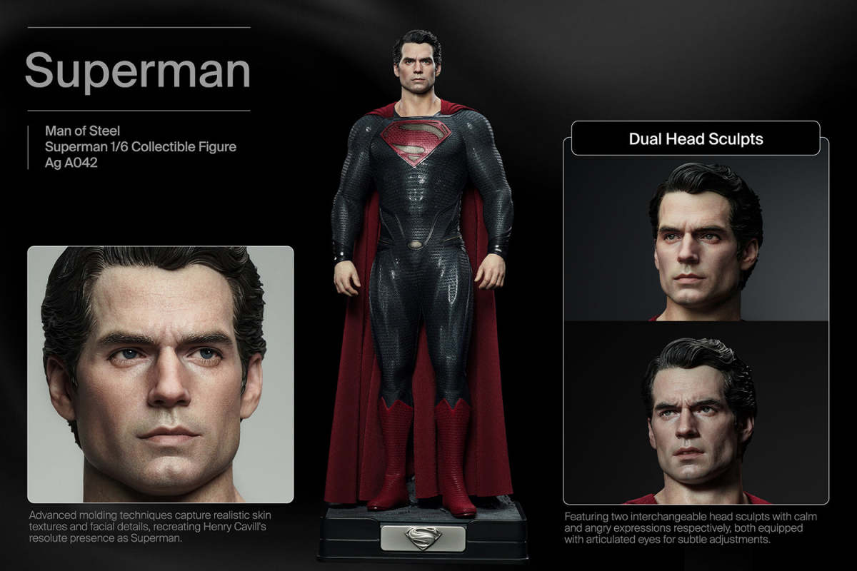 INART 『マン・オブ・スティール』スーパーマン 1/6スケール