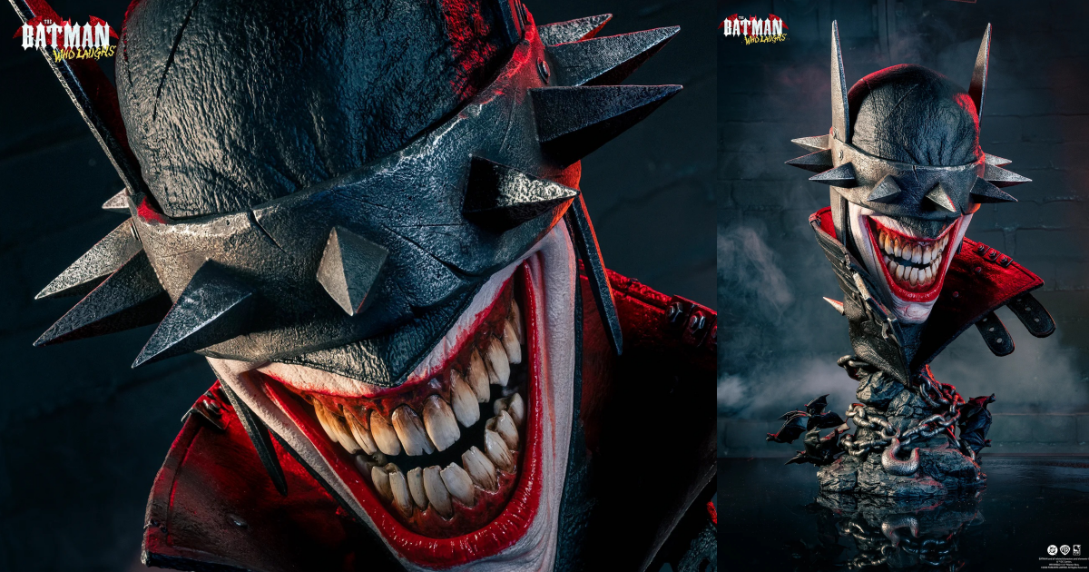 PURE ARTS Unveils Terrifying 1:1 Scale "The Batman Who Laughs" Limited Edition Art Mask