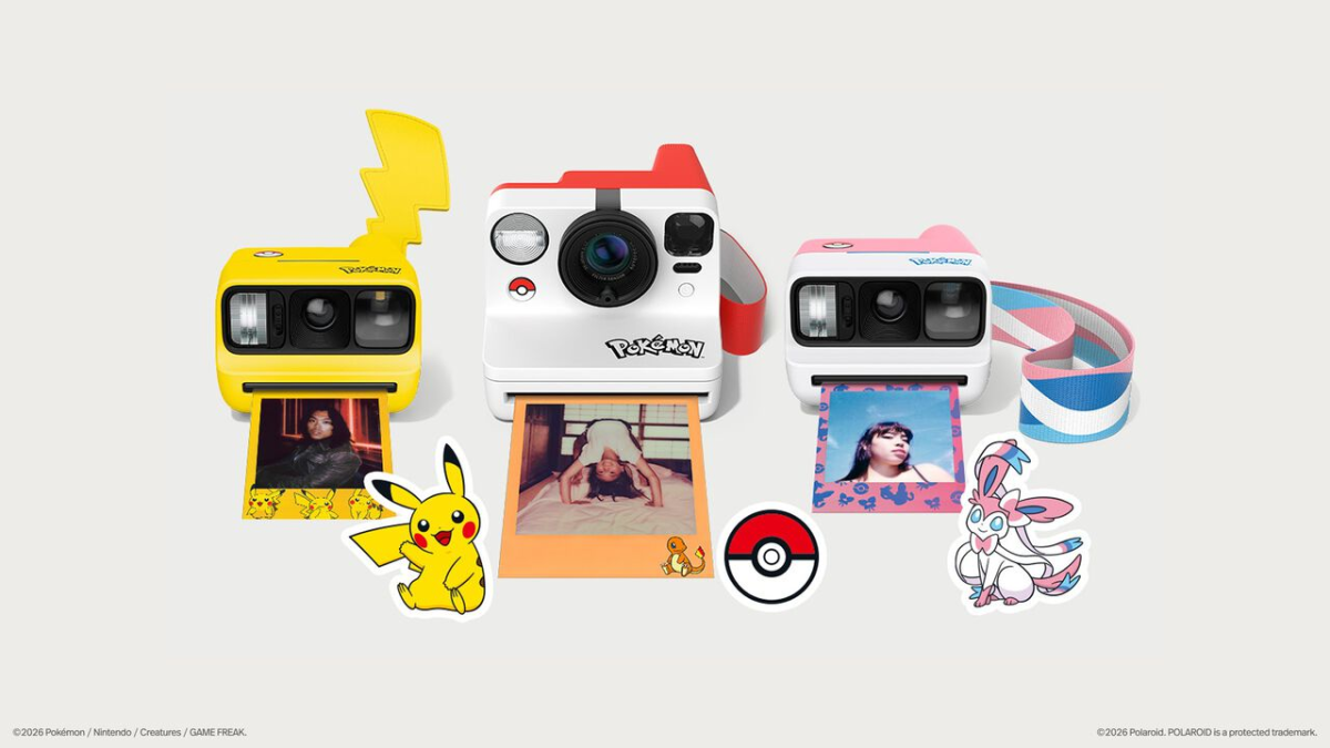 Polaroid ✕《寶可夢》首度聯名限定商品  皮卡丘、仙子伊布陪你拍出好照片！