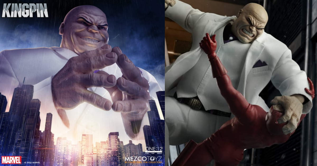 MEZCO TOYZ One:12 Collective 『キングピン』1/12スケールアクションフィギュアが登場！ニューヨークの闇を支配する巨漢を再現！