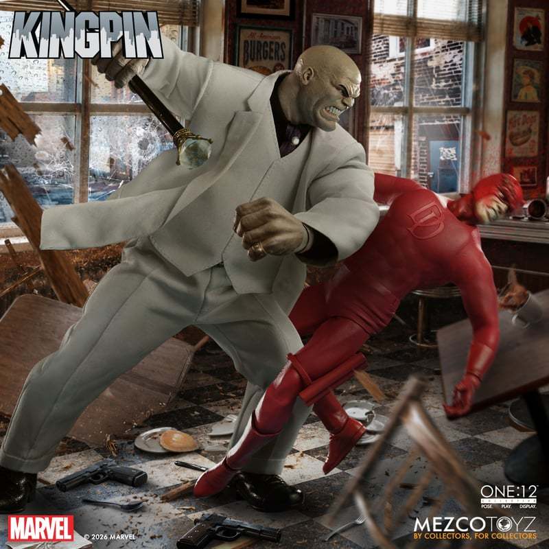 MEZCO TOYZ ONE:12 COLLECTIVE「アイアンマン：シルバーセンチュリオン