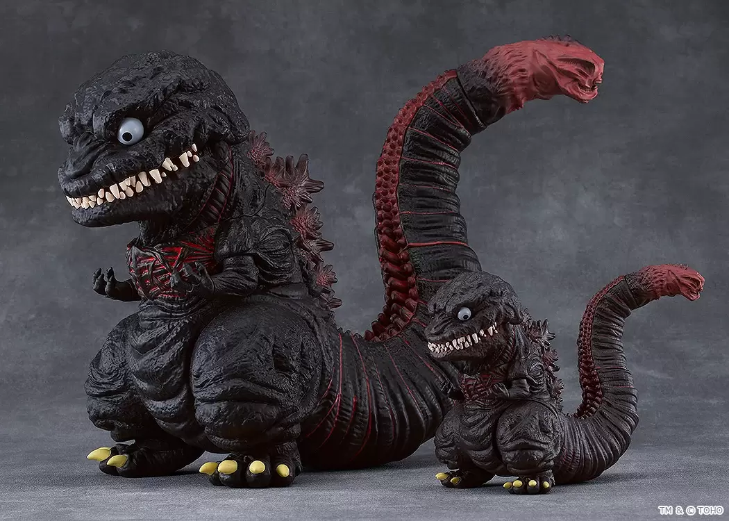 シン・ゴジラ ゴジラ 2016 ねんどろいど 特典 尻尾用放射熱線エフェクト付 シン・ゴジラ』より「ねんどろいどらーじ ゴジラ(2016)」が登場！全高