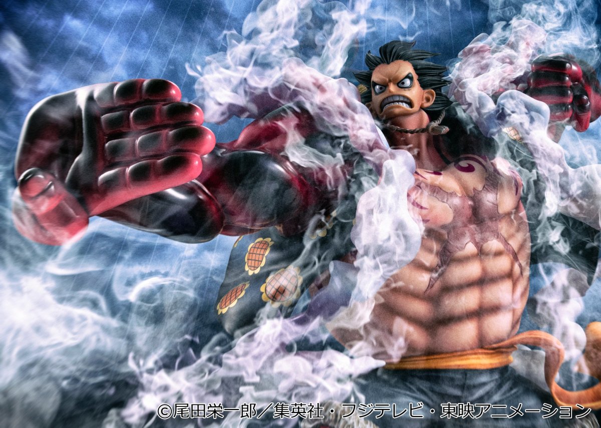 MegaHouse P.O.P 『ONE PIECE』モンキー・D・ルフィ ギア〝4〟「弾む男」10th LIMITED Ver. 往年の名作が最新の彩色表現で蘇る！