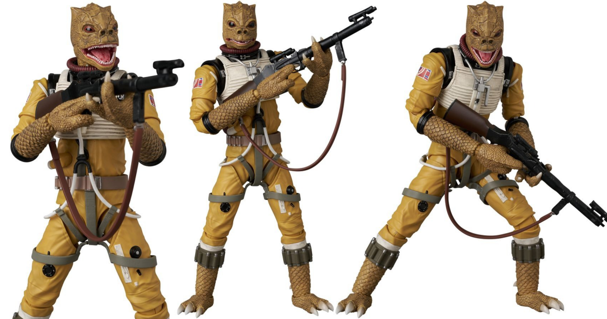 MAFEX No.326 『スター・ウォーズ 帝国の逆襲』ボスク 可動フィギュアが登場！ハン・ソロを追うトランドーシャンの賞金稼ぎ！