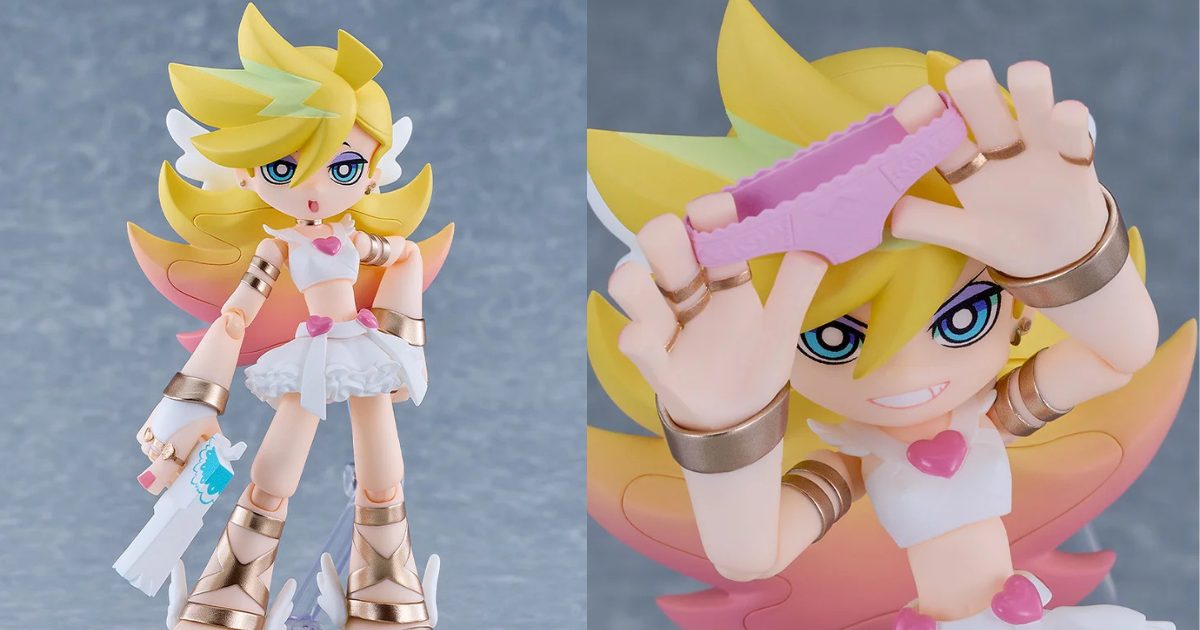 figma 『新パンティ＆ストッキング』より「パンティ 天使ver.」可動フィギュアが登場！ 天使か淫魔か…見紛うばかりの魅惑の姿！