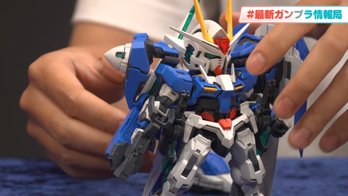 機動戦士ガンダム00『MGSD ダブルオーライザー』精密内部フレーム