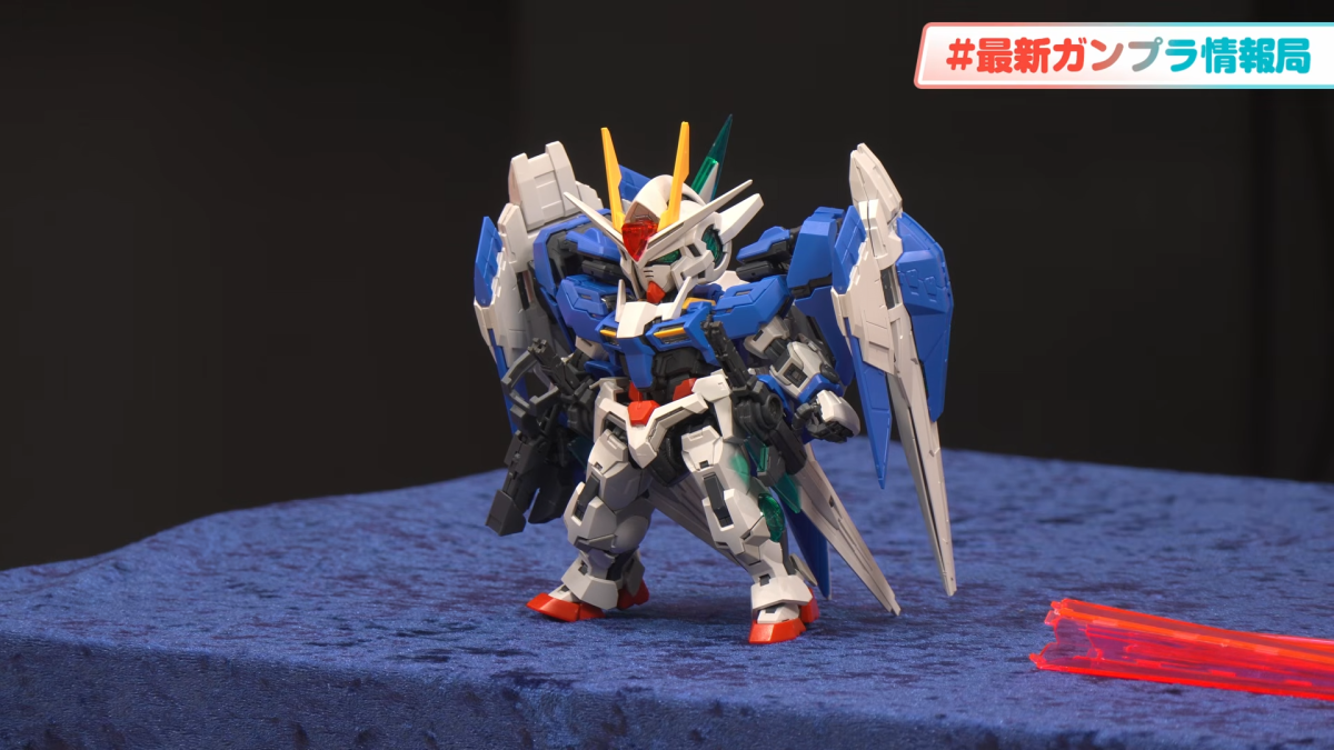 機動戦士ガンダム00『MGSD ダブルオーライザー』精密内部フレーム