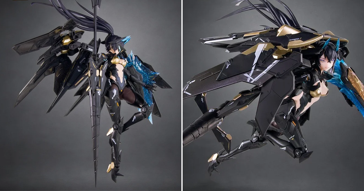 MS GENERAL × Mecha BREAK 美少女プラモデル「黒豹」登場！長槍突撃
