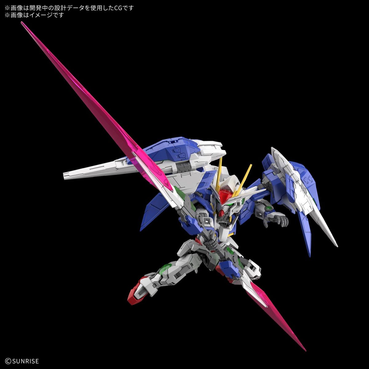 機動戦士ガンダム00』MGSD ダブルオーライザーが登場！精密内部