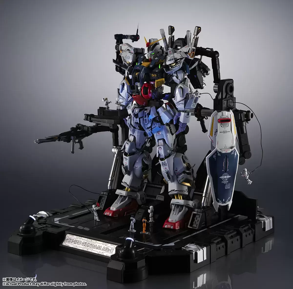 METAL STRUCTURE 解体匠機 Unveils RX-178 Gundam Mk-II (A.E.U.G.