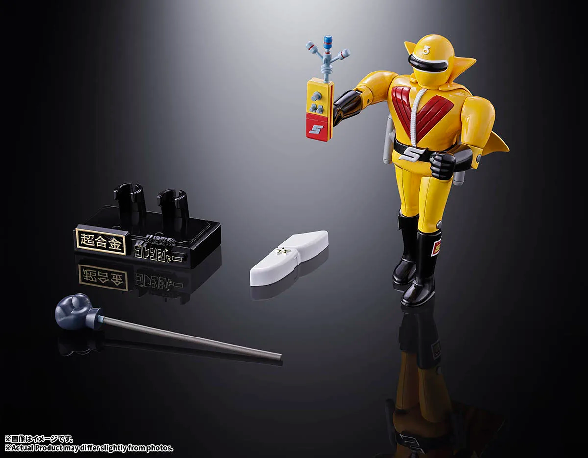 CHOGOKIN「超合金 秘密戦隊ゴレンジャー」50周年記念！アカレンジャー