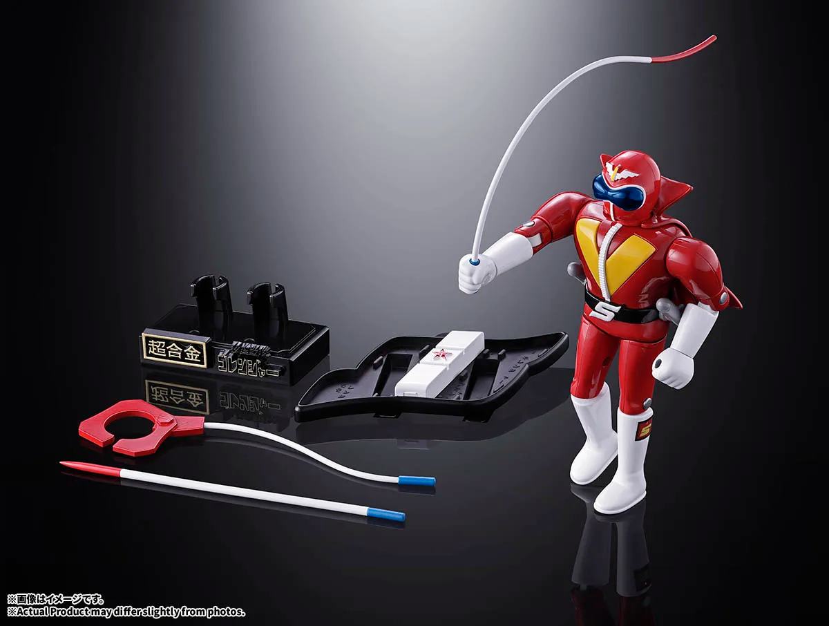 CHOGOKIN「超合金 秘密戦隊ゴレンジャー」50周年記念！アカレンジャー