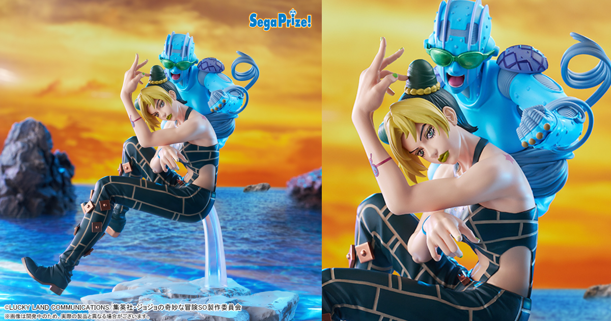 SEGA Prize Unveils Dynamic XrossLink MAX Jolyne Cujoh Figure from JoJo's Bizarre Adventure: Stone Ocean!