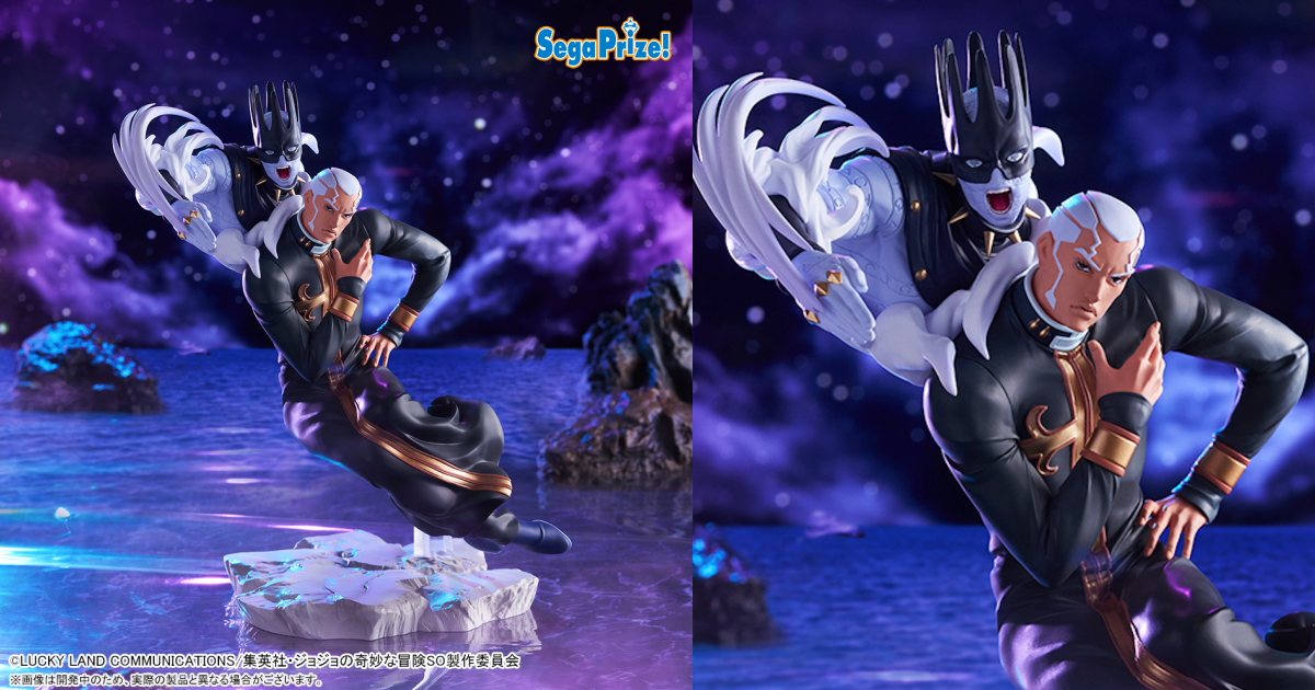 SEGA Prize XrossLink MAX "JoJo's Bizarre Adventure: Stone Ocean" Enrico Pucci Figure Unleashes Oppressive Power with Half-Body Whitesnake!