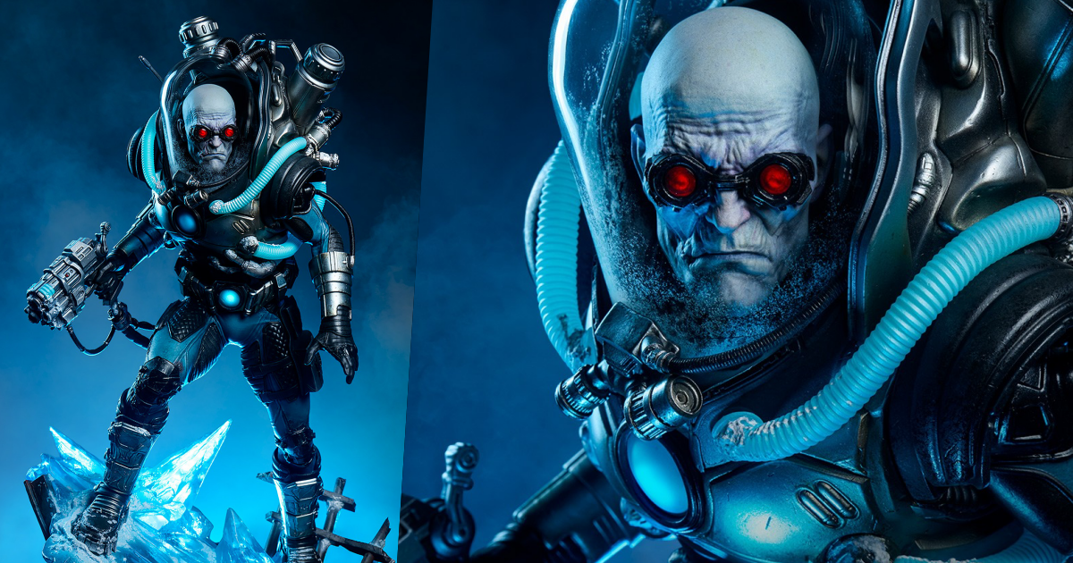 Sideshow Collectibles「急凍人（Mr. Freeze）」1/4 比例收藏雕像，隔著螢幕都能令人發寒的冷冽氣場！