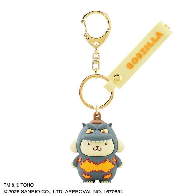 TOHO『ゴジラ』✕ サンリオ「ランダムミニソフビ」と「立体マスコット