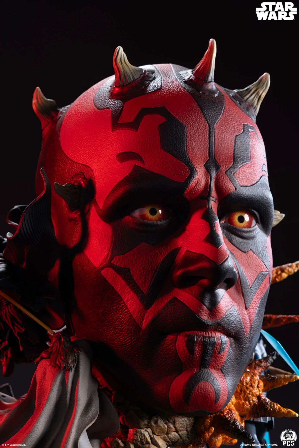 PCS『スター・ウォーズ』ダース・モール ファインアートバスト登場