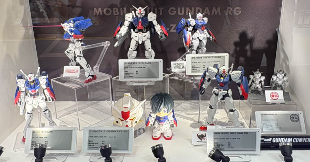 1/24スケールの機動戦士ガンダム、3D塗装済み完成品改造 現状品 東京おもちゃショー2026】バンダイ、『機動戦士ガンダムRG XARX-ZERO