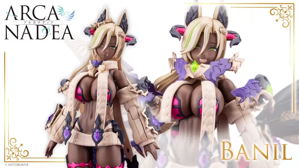 Kotobukiya's Arcanadea Line Unleashes Banil, a Seductive Demon with a Transformable Dog Familiar!